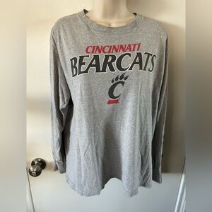 Cincinnati Bearcats Gray Long Sleeve T-Shirt M